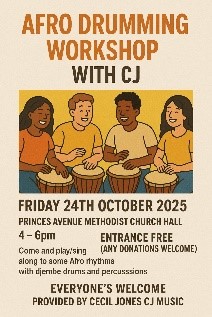 Afro drumming workshop